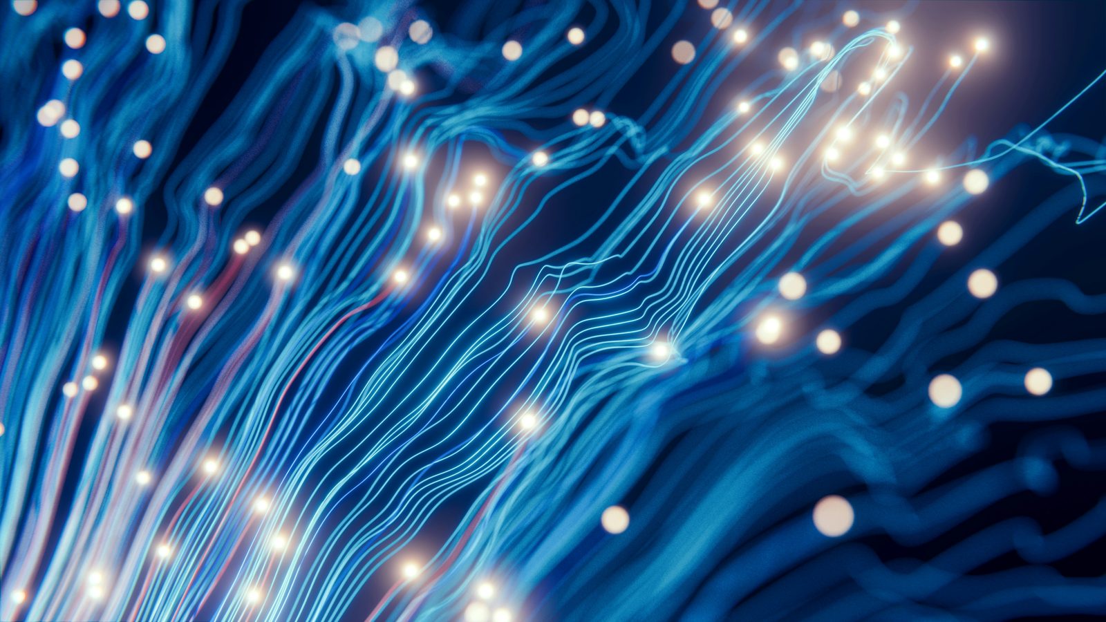 Carte de circuits lumineux illustrant l'intelligence artificielle au service du conseil